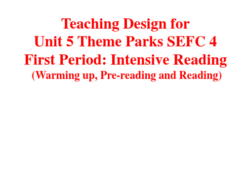 人教高中英语必修4Unit5 Reading (共39张PPT)