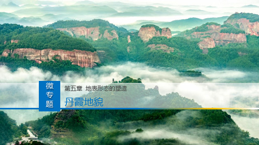 丹霞地貌-高考地理总复习微考点精讲优质课件