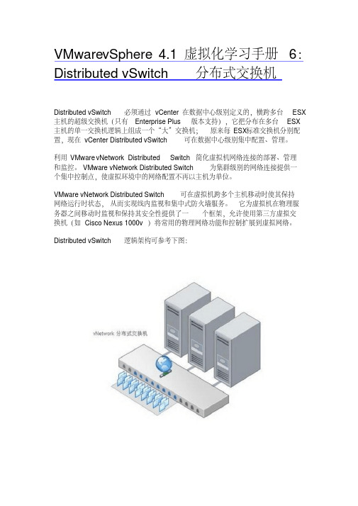 VMwarevSphereDistributed_vSwitch分布式交换机