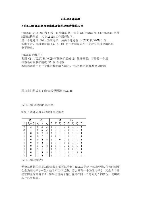 74ls138芯片