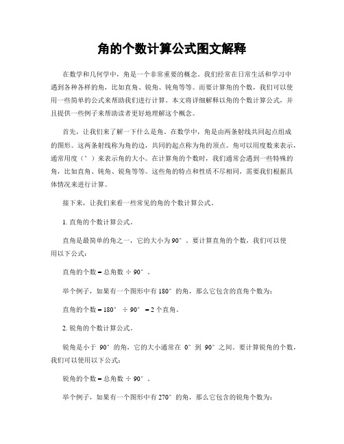 角的个数计算公式图文解释