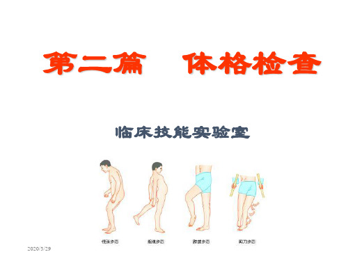 体格检查的基本方法和一般检查