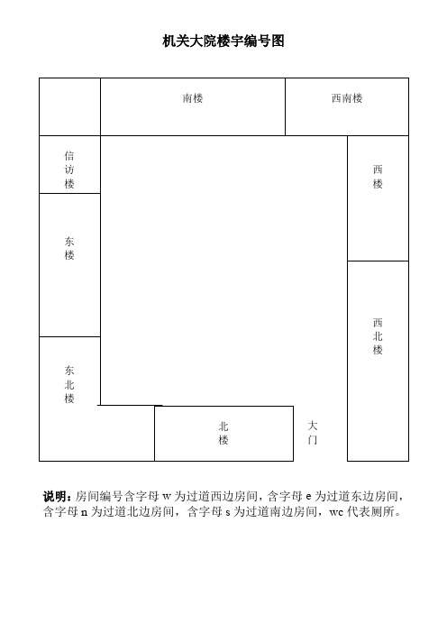 东楼网络布点平面6点