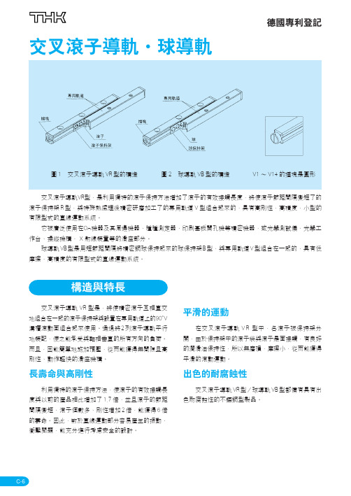 thk dv-vr导轨参数