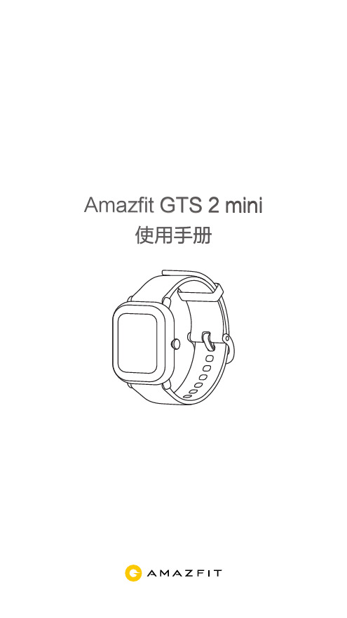 Amazfit GTS 2 mini 使用手册说明书