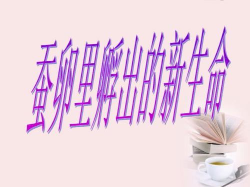 三年级科学下册_蚕卵里孵出的新生命_1课件_教科版