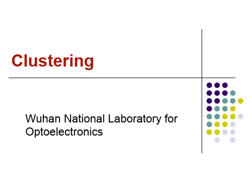 Clustering