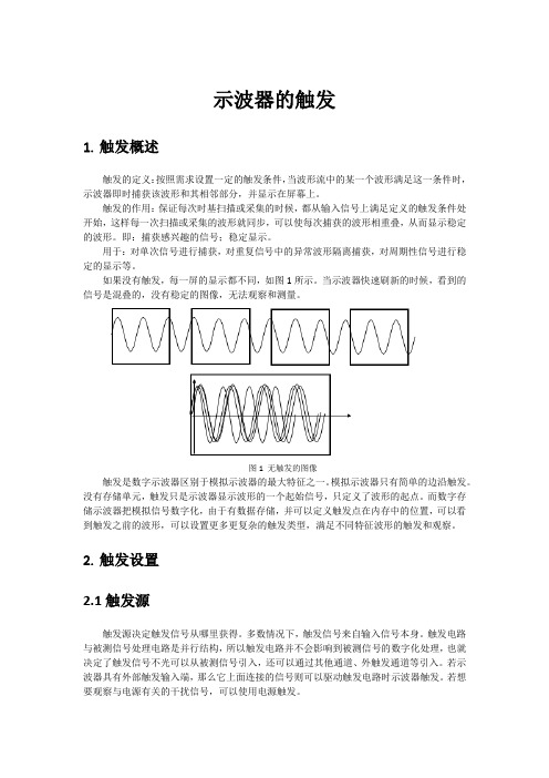 简谈示波器的触发