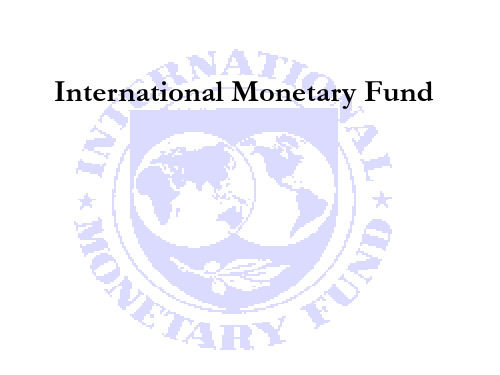 IMF 国际货币基金组织