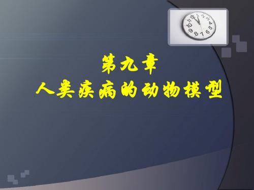 第九章人类疾病动物模型