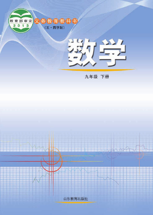 鲁教版  (五四学制)数学9年级下册