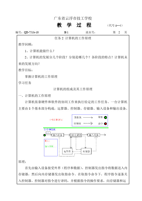 计算机的工作原理与拼音输入法