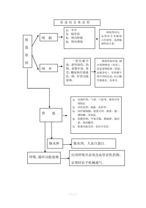 急性左心衰急救流程