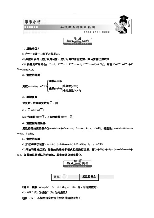 2019年高中数学湘教版选修2-2讲义+精练：第5章章末小结含答案