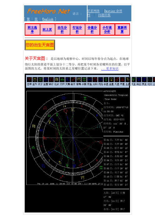 上升星座完整