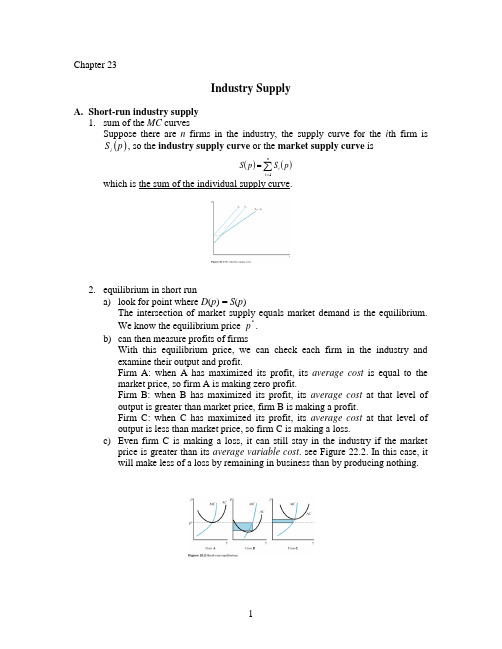 Intermediate+Microeconomics英文讲义Chapter23