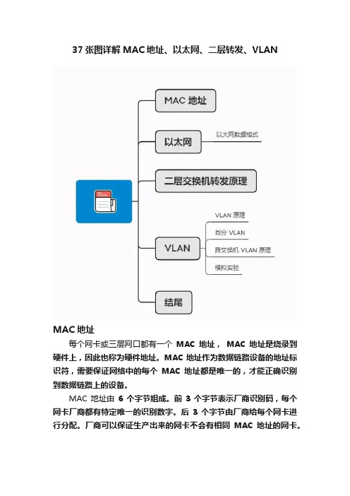 37张图详解MAC地址、以太网、二层转发、VLAN