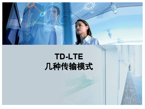 TD-LTE的传输模式