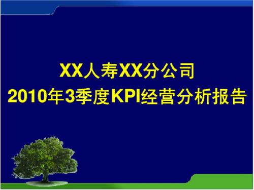 某公司经营分析报告(ppt 共73页)