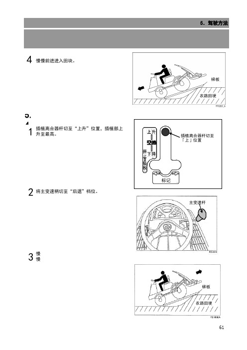 井关PZ60插秧机使用说明书-2