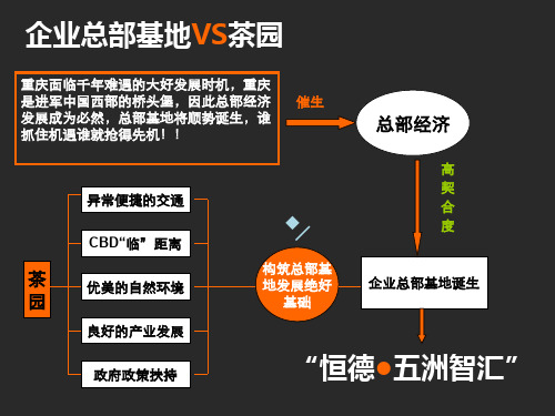 重庆茶园总部基地项目发展思路汇报下