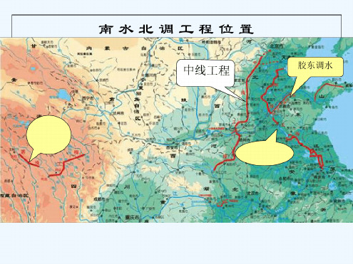 中国南水北调工程PPT课件