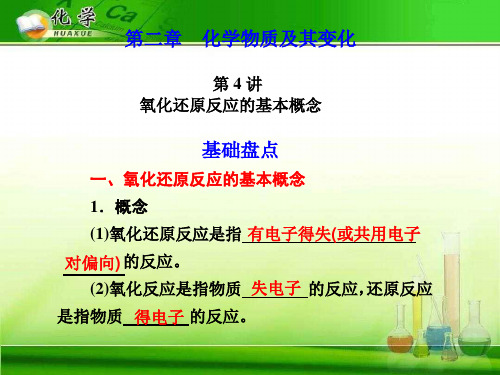 氧化还原反应的基本概念 人教课标版精选教学PPT课件