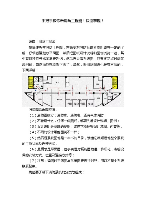 手把手教你看消防工程图!快速掌握!