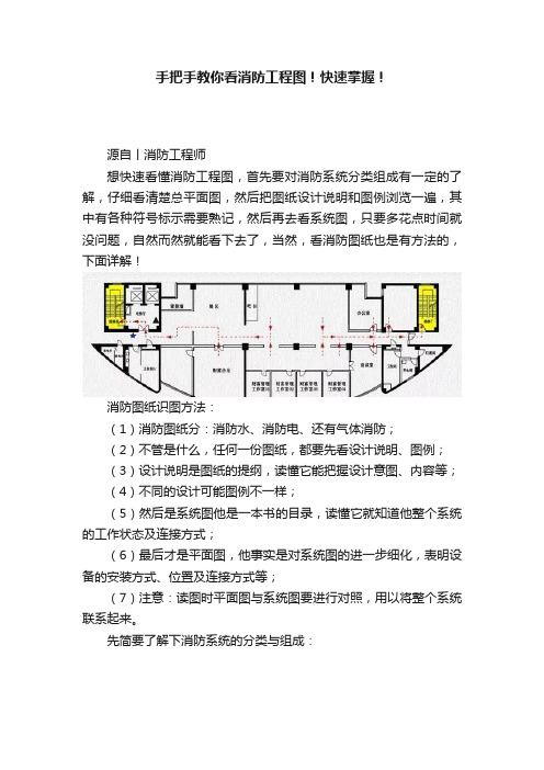 手把手教你看消防工程图！快速掌握！