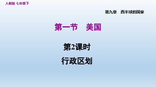 2022春人教版地理 第九章  课件