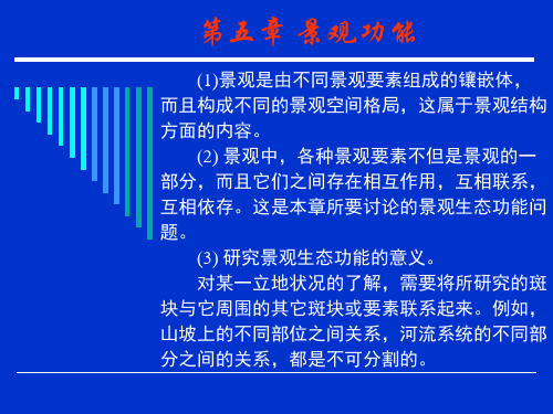 第5章景观功能1