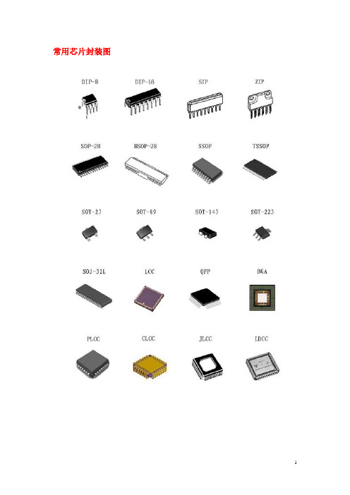 芯片常用封装图