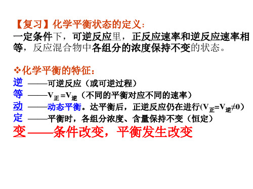 高一化学化学平衡2(PPT)4-4