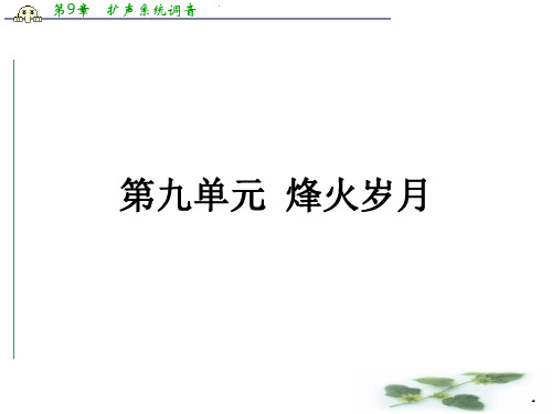 高二语文人教选修《中国小说欣赏》课件： 9.17《红旗谱》朱老巩护钟