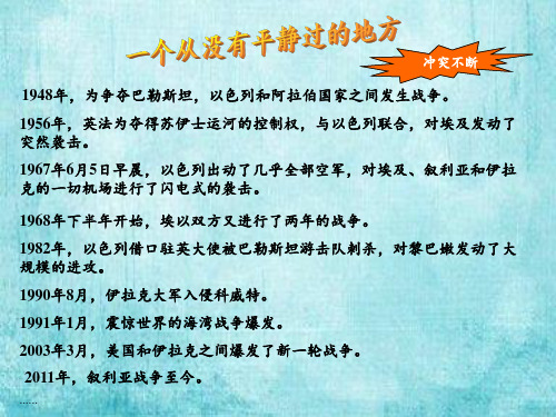 湘教版初中地理七年级下册课件-7.3 西亚6