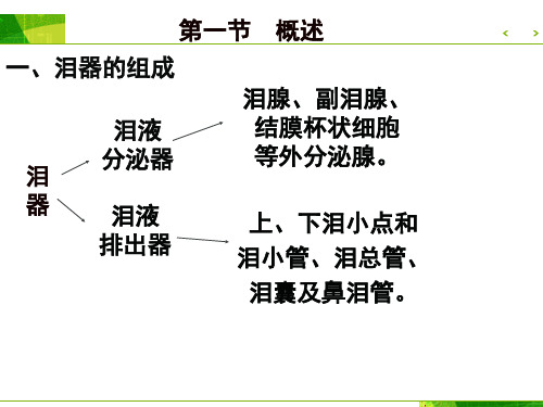 【医学】眼科 课件 泪器病