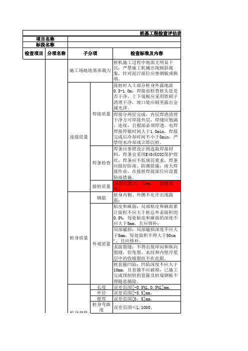 CFG桩基施工要求