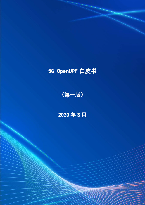 中国移动5G_OpenUPF白皮书