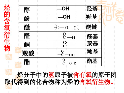 人教版化学选修五醇酚教学课件