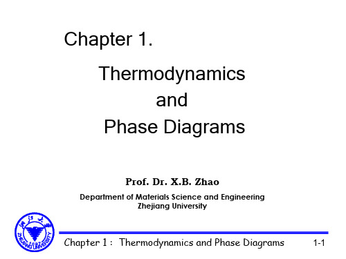 浙江大学材料热力学与动力学精品文档
