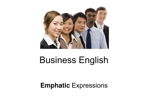 Business English 商务英语 词语搭配