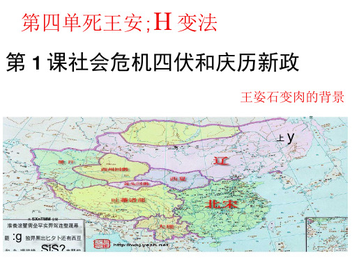 高中历史选修1精选课件:《社会危机四伏和庆历新政》