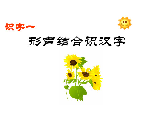 识字一 形声结合识汉字 生字教学