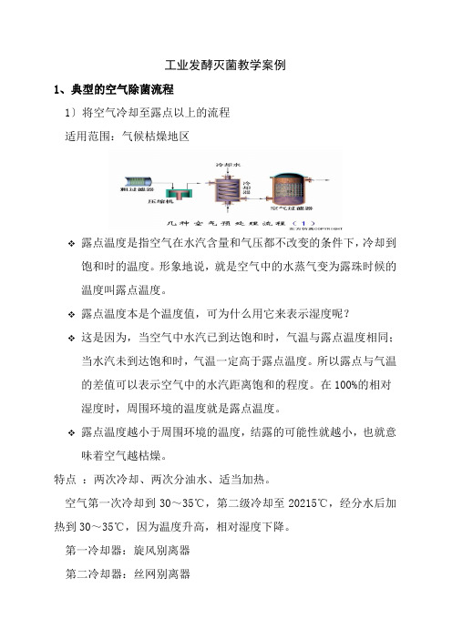 药品生产技术《工业发酵灭菌-工业发酵灭菌教学案例》