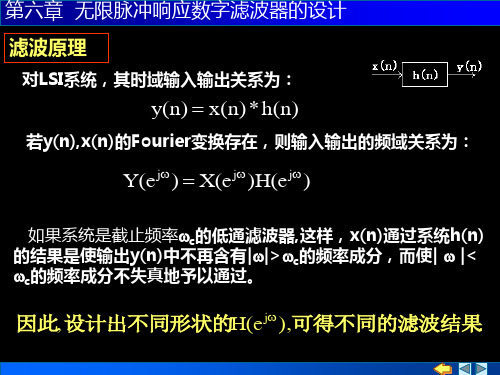 61-65 无限脉冲响应数字滤波器的设计