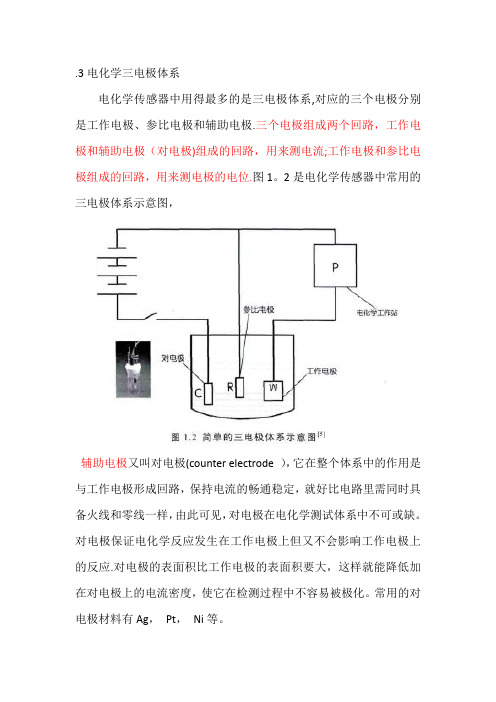 3电化学三电极体系