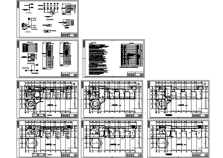 某二层小型幼儿园电气设计施工图纸