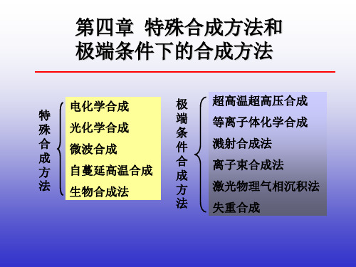 第四章_特殊和极端条件合成方法..