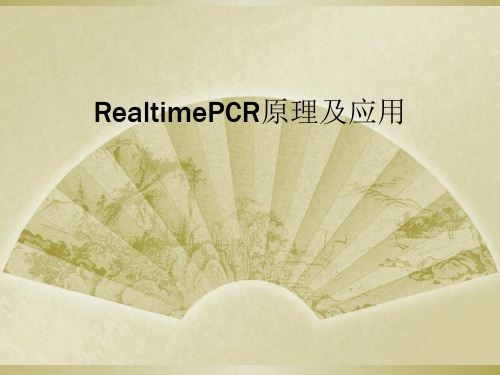 RealtimePCR原理及应用