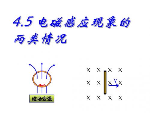 电磁感应现象的两类情况